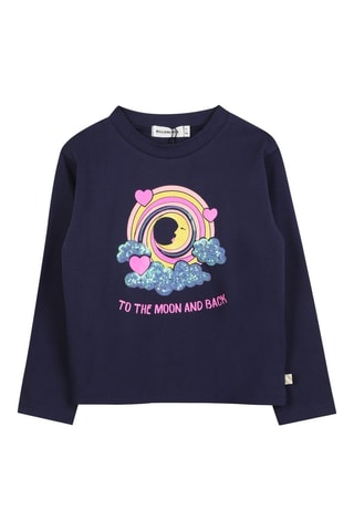 T-shirt - Bleu marine - Billieblush