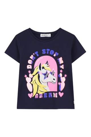 T-shirt - Bleu marine - Billieblush
