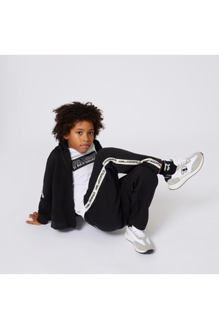 T-shirt en coton biologique - Blanc - Karl Lagerfeld
