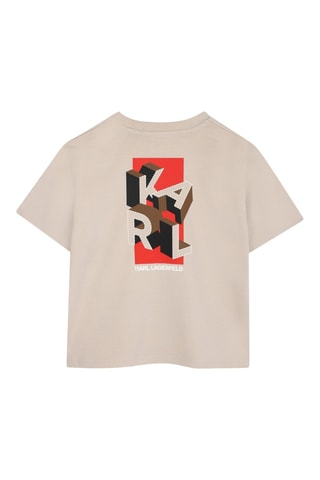 T-shirt - Beige - Karl Lagerfeld