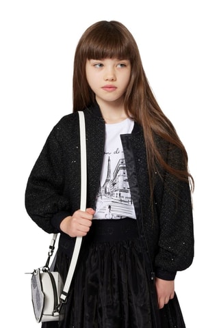 T-shirt en coton biologique - Blanc - Karl Lagerfeld