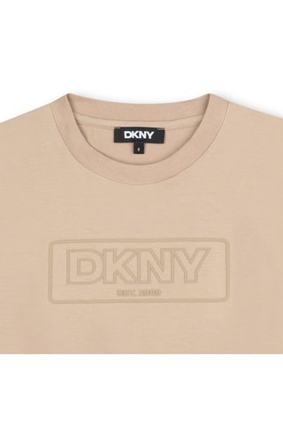 T-shirt - Beige - DKNY