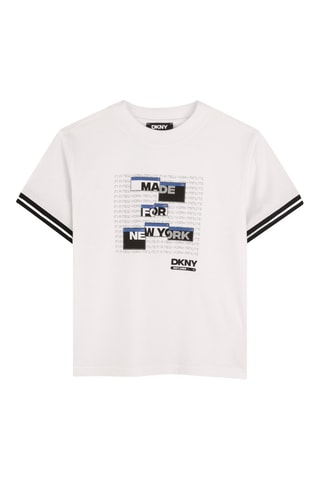 T-shirt - Ecru - DKNY