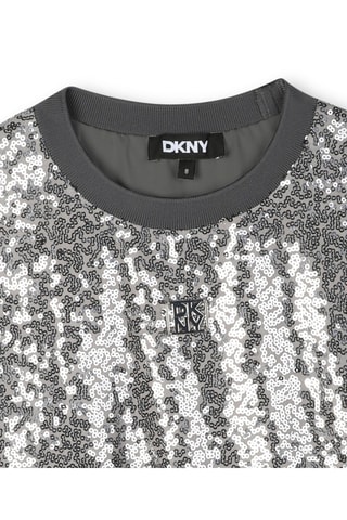 T-shirt - Argenté - DKNY