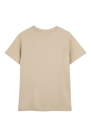 T-shirt en coton biologique - Beige - Hugo