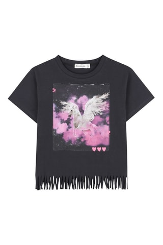 T-shirt - Noir - Billieblush