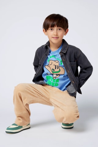 T-shirt - Bleu - Billieblush