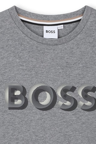 T-shirt - Gris chiné - Boss