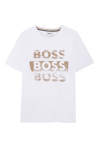 T-shirt - Blanc - Boss