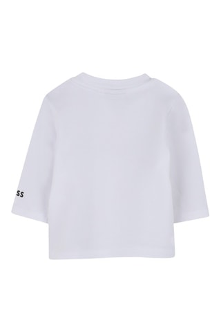 T-shirt in cotone bio - Bianco - Boss