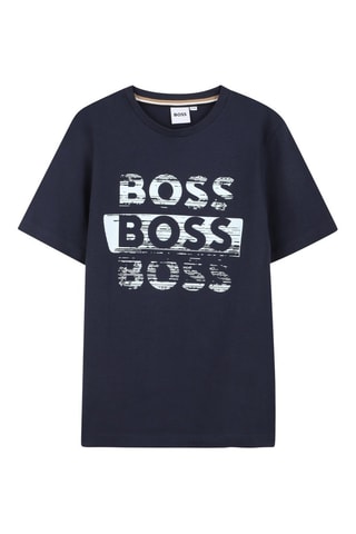 T-shirt - Bleu marine - Boss