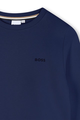 Felpa - Blu scuro - Boss