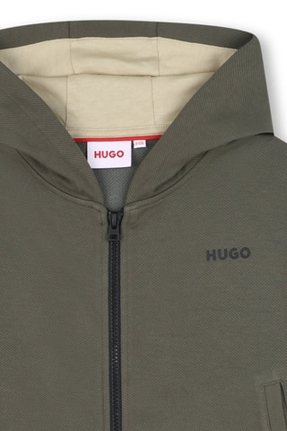 Felpa con cappuccio - Beige e kaki - Hugo