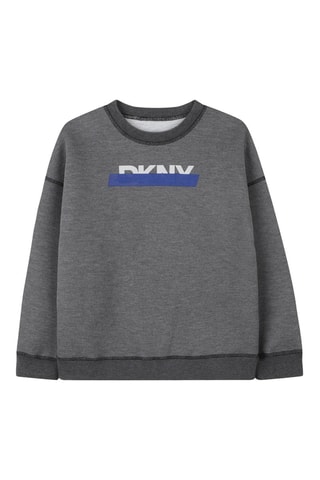 Felpa double face - Grigio - DKNY
