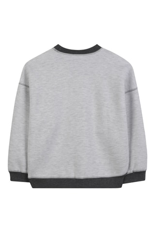 Felpa double face - Grigio - DKNY