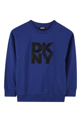 Felpa - Blu elettrico - DKNY