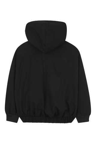 Felpa con cappuccio - Nero - DKNY