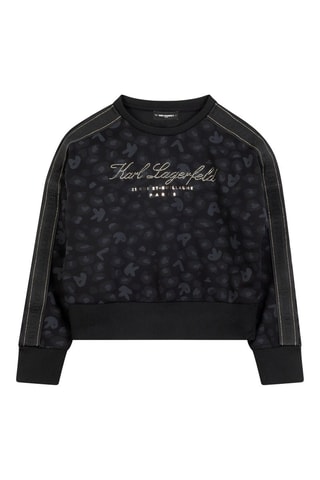 Felpa - Nero - Karl Lagerfeld