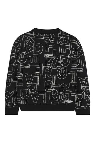 Felpa - Nero - Karl Lagerfeld
