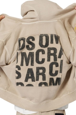 Felpa con cappuccio - Taupe - Marc Jacobs