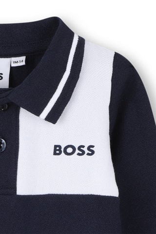 Combinaison en coton biologique - Bleu marine - Boss