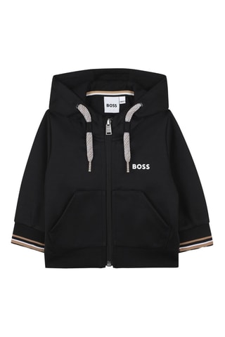 Sweat à capuche et jogging - Noir - Boss