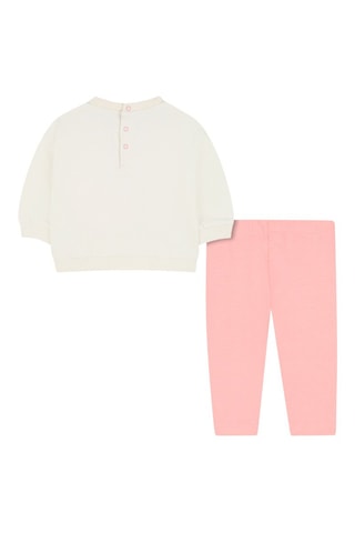 Felpa e leggings - Bianco - Billieblush