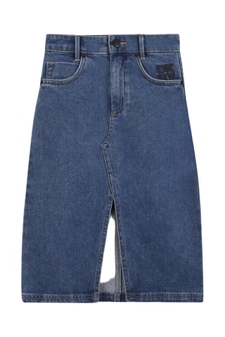 Jupe en jean - Bleu cobalt - DKNY