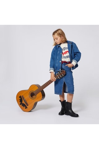 Jupe en jean - Bleu cobalt - DKNY