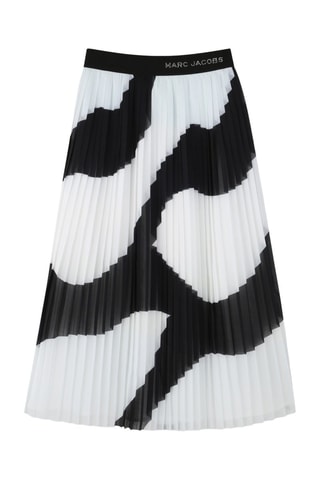 Jupe plissée - Blanc - Marc Jacobs