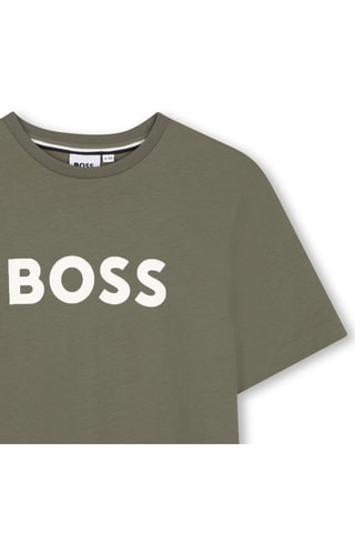 T-shirt regular - Kaki - Boss