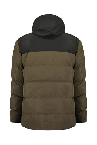 Parka met Capuchon Cachoteak - Wit, rood, blauw en groen