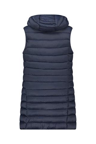 Lange Bodywarmer Vakitaleak - Marineblauw