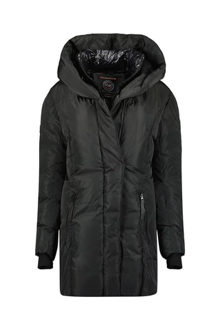 Parka met Capuchon Ablackstoneak - Wit, zwart en rood