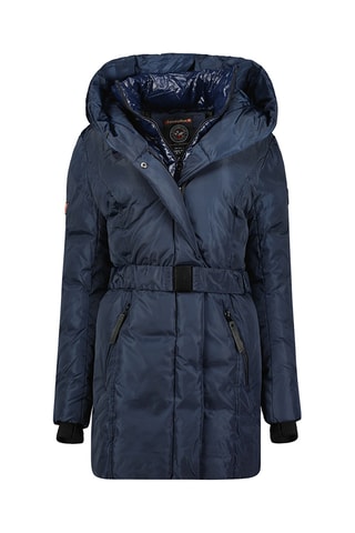 Parka met Capuchon Ablackstoneak - Zwart, rood en blauw