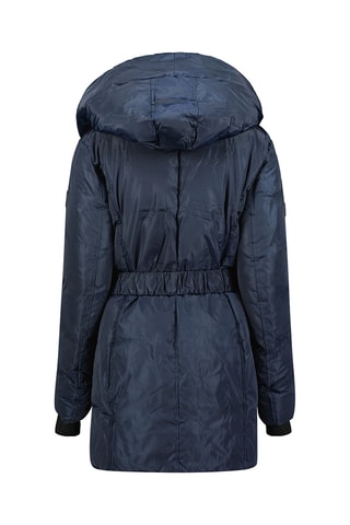 Parka met Capuchon Ablackstoneak - Zwart, rood en blauw