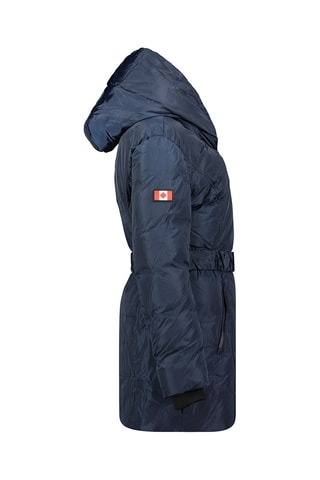 Parka met Capuchon Ablackstoneak - Zwart, rood en blauw