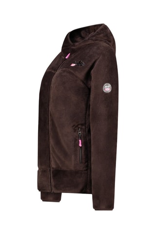 Fleece Jasje Upaloodeak  - Rood en bruin