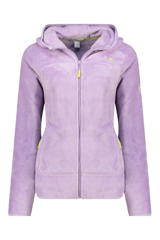 Fleece Jasje Upaloodeak  - Groen en paars