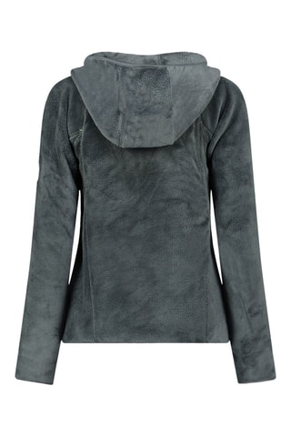 Fleece Jasje Upaloodeak  - Wit, geel en grijs