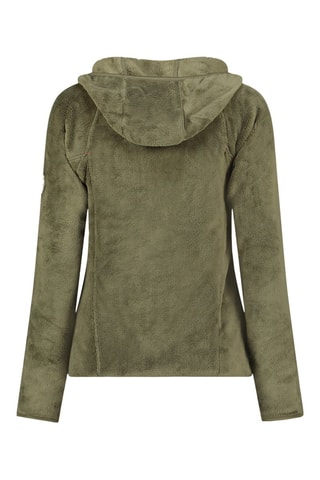 Fleece Jasje Upaloodeak  - Wit, rood en groen
