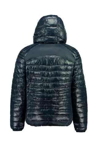 Gewatteerde Jas met Capuchon Briouteak  - Marineblauw