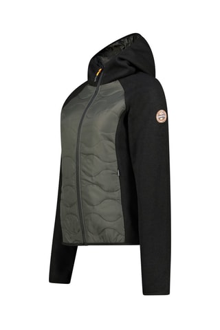 Fleece Sweater Tenessieak - Zwart en grijs