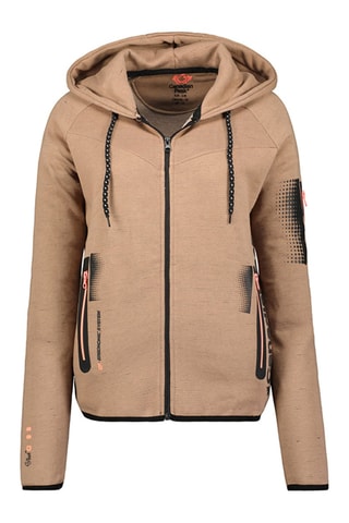 Sweater met Capuchon Fanatic - Taupe