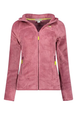 Fleece Jasje Uploadeak  - Groen en roze