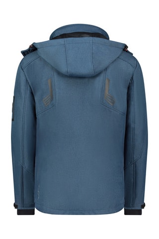 Jasje Softshell Talenteak  - Zwart en blauw