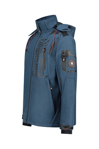 Jasje Softshell Talenteak  - Zwart en blauw