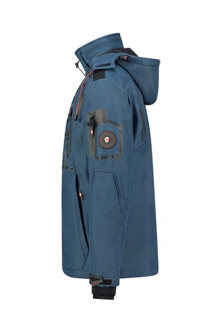 Jasje Softshell Talenteak  - Zwart en blauw