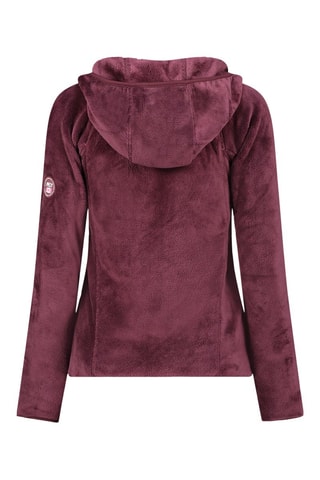 Fleece Jasje Upaloodeak  - Bordeauxrood