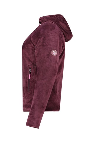 Fleece Jasje Upaloodeak  - Bordeauxrood